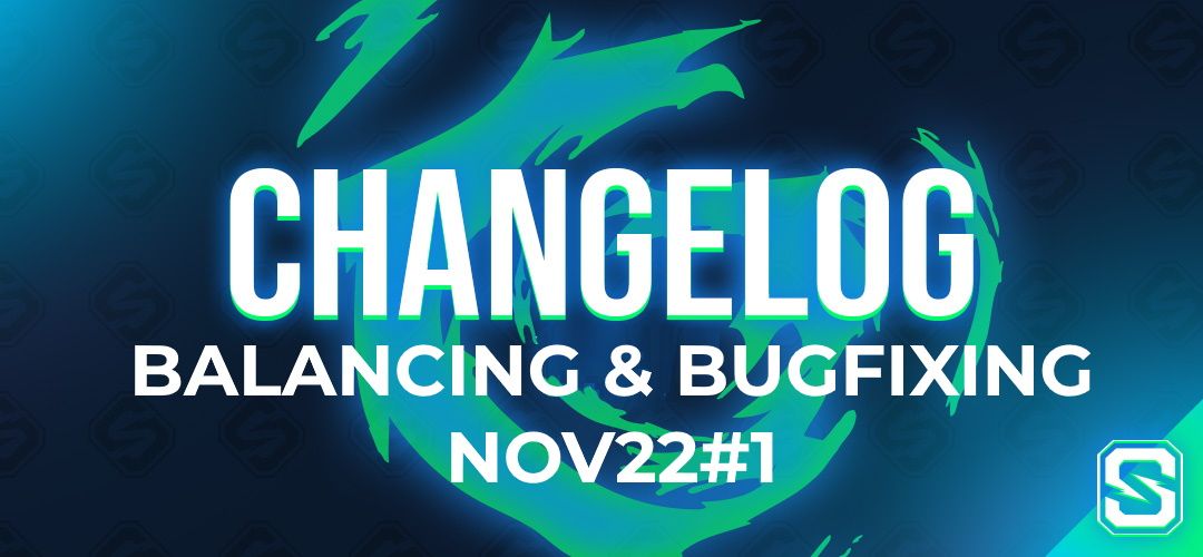Balancing & Bugfixing Nov22#1